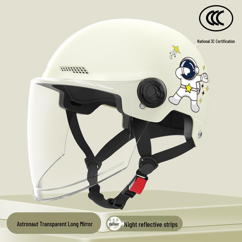 Universal Electric Motorcycle Helmet: Sun Protection, All-Season Safety for Men & Women