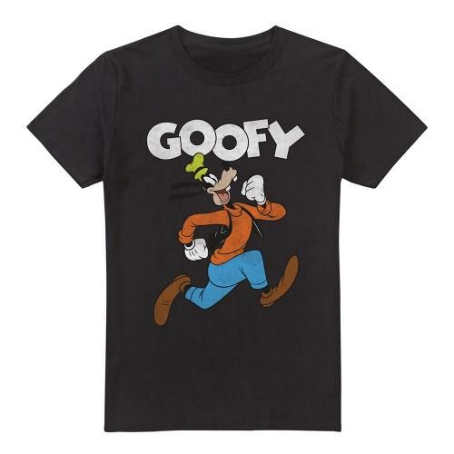 Мужская футболка Mickey Mouse & Friends Hey There Goofy S чёрный