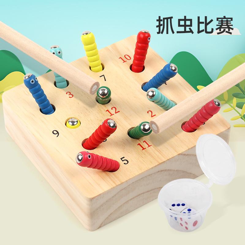 

Деревянная игра «Улей» для раннего развития, развивает распознавание цветов и когнитивные навыки у детей StyleB