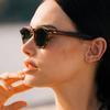 Nouveaux Lunettes de Luxe Femmes Miroir Anti-Reflet Lunettes de Soleil Carrées Lunettes Classiques Protection UV400