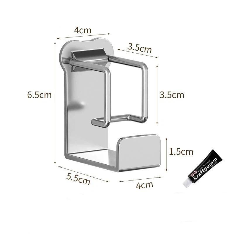 Non Perforated Washbasin Hook Foldable Storage Rack Kitchen Adhesive Hook Bathroom Storage Rack Bathtub Hook A1