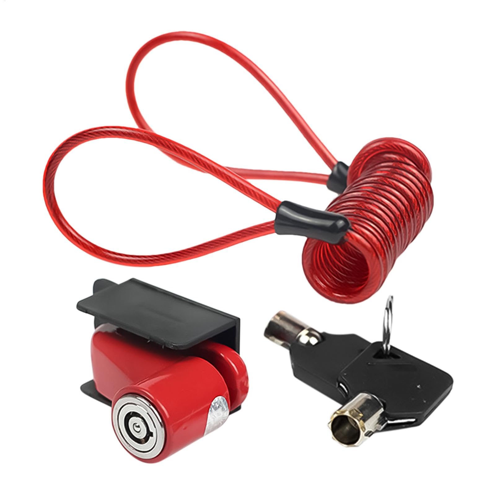 

disc brake lock, electric scooter accessories, M365 electric scooter disc brake lock, universal disc brake lock Please refer to the description красный