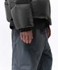 Musinsa Standard [City Leisure] Sheer Ripstop Double Pocket Down Short Padded Jacket [Grey]