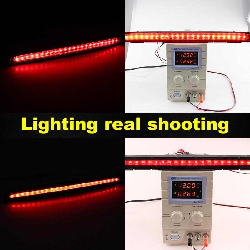 1PC For Benz E-Class W211 2003 2004 2005 2006 2007 2008 2009 LED Rear High Mount Brake Light 3RD Third Stop Tail Lamp