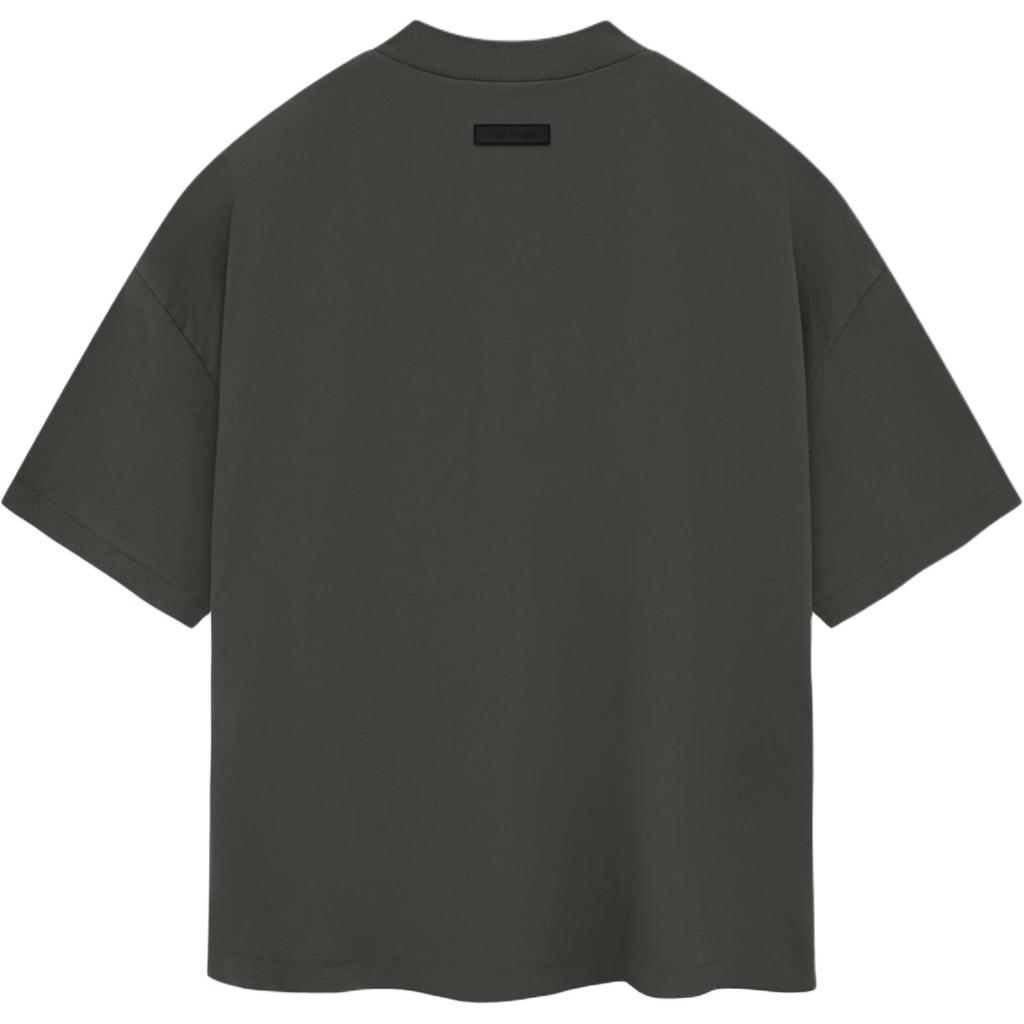 Fear of God Essentials Kortarmet T-skjorte Ink Herre Topper Svart 125SP244190F