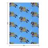 Diver Hippo Throw Blanket Loose Decorative Throw Halloween Hairys Blankets