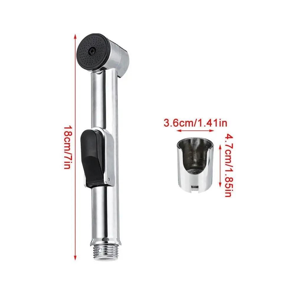 1PC Handheld Bidet Sprayer Adjustable High Pressure Shower Head Toilet Douche Self Cleaning Kit for Bathroom Washing Machine