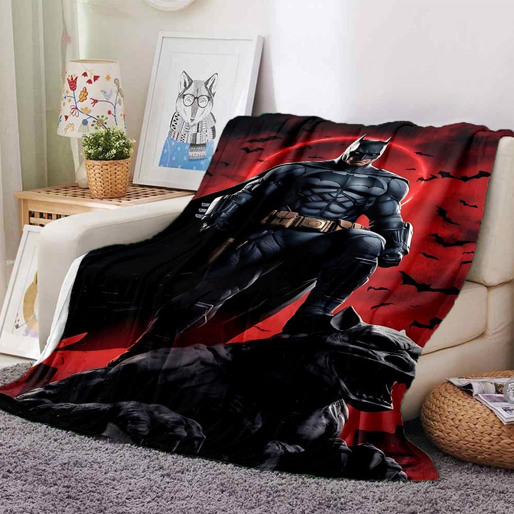 

1pc Batman Batmobile Flannel Blanket Soft Warm Throw for Home, Office, Travel, All-Season Cozy Bedding GiftL1136 80cmx120cm(31inx47in)