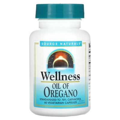 Wellness, Oreganoöl, 45mg, 60 Gemüsekapseln