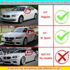 For LHD BMW 5 Series F10 F11 2010-2013 Car Rearview Side Mirror Cover Sticker Wing Cap Exterior Door Case Trim Carbon Fiber