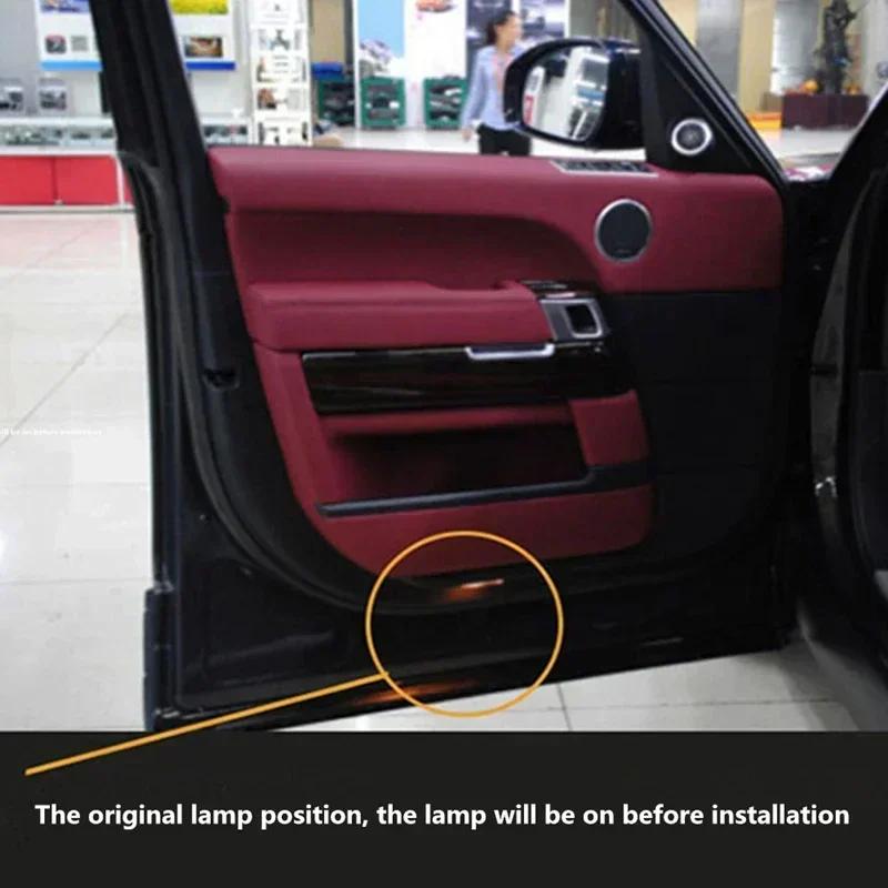 XDFMN1 Hot 2026 New For Benz 2PCS LED Car Door Welcome Lamps Logo Emblem Ghost Shadow Light Auto Accessories Mercedes Benz W203Clase SL