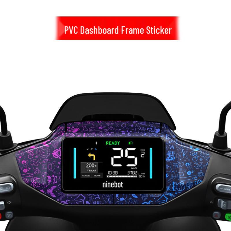 Nine M95c+MK2 Car Dashboard Protective Film: Waterproof Tempered Display Sticker.