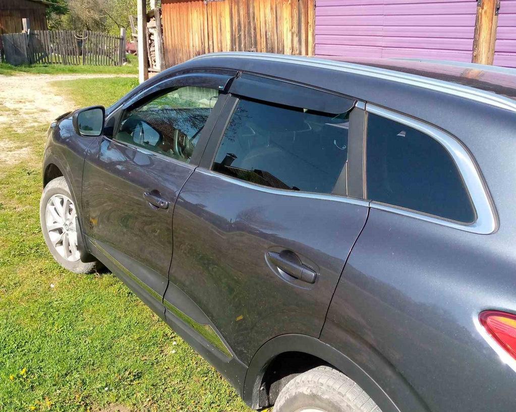 Windbreakers (4 Pcs, Sunplex Sport) for Renault Kadjar