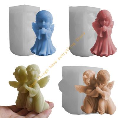 Engel Statue Silikonformen Mehrzweck Silikonform für Epoxidharz Handgemachte Seife Heimdekoration 55KF