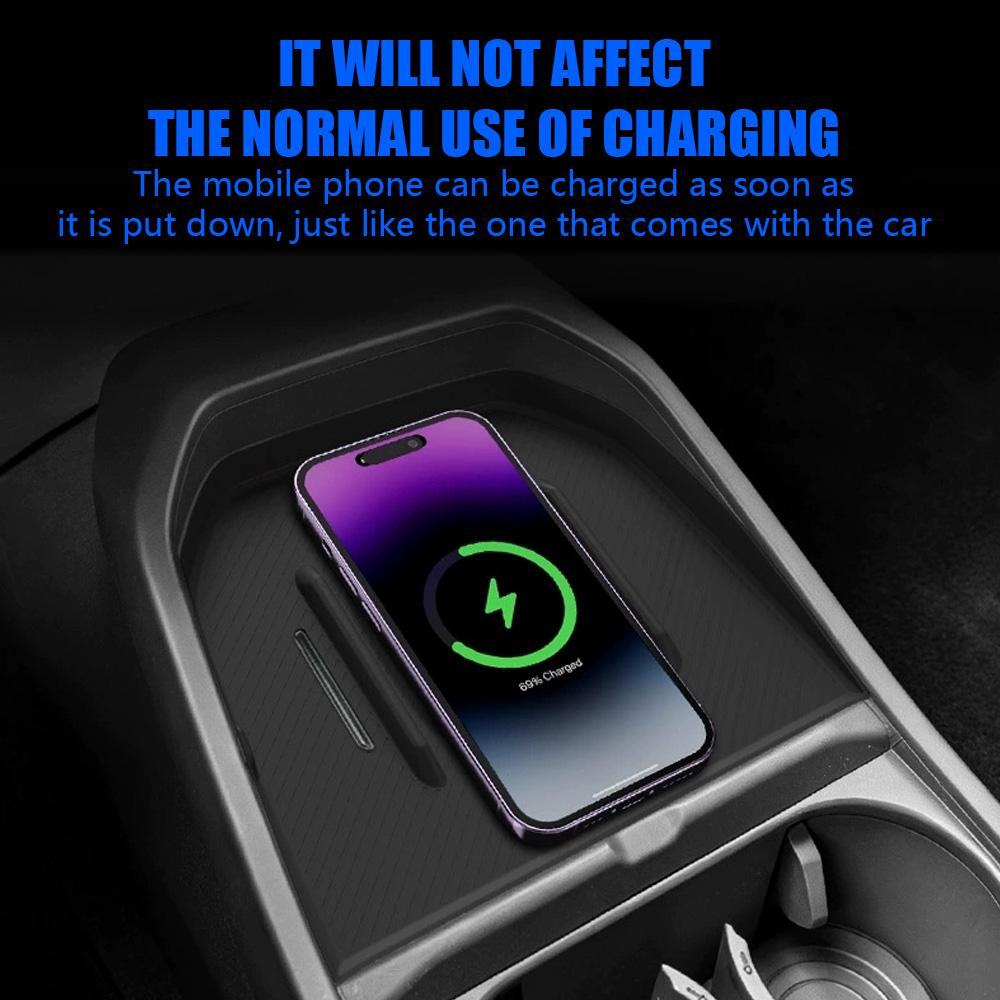 Pentru Kia EV3 2025-2025 Încărcare Wireless Covorașe Antiderapante Silicon Suport Telefon Auto Antiderapant Încărcător Pad Protector Accesorii Interior