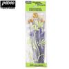 Beibiao 8-Piece Nylon Brush Set for Watercolor, Gouache, Acrylic, and Oil Painting