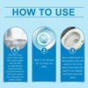 Jakehoe Splash Foam Toilet Cleaner Toilet Bowl Cleaner Stain Remover Odor Remover Toilet Bowl Cleaner