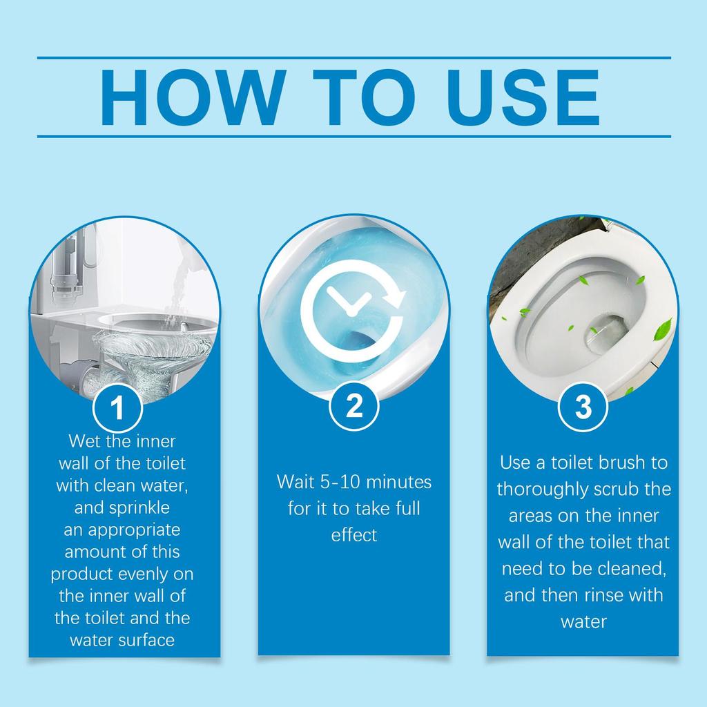 Jakehoe Splash Foam Toilet Cleaner Toilet Bowl Cleaner Stain Remover Odor Remover Toilet Bowl Cleaner