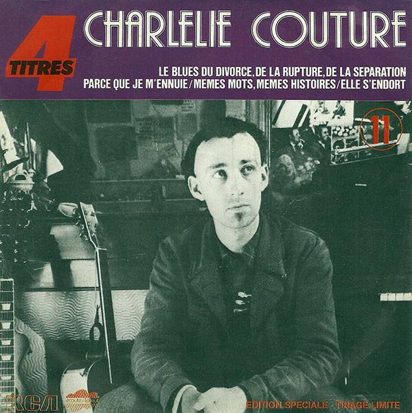 

7inch Record CHARLLIE COUTURE Le Blues Du Divorce De La Rupture PB61211 RCA Victor 1983 France Pop Used