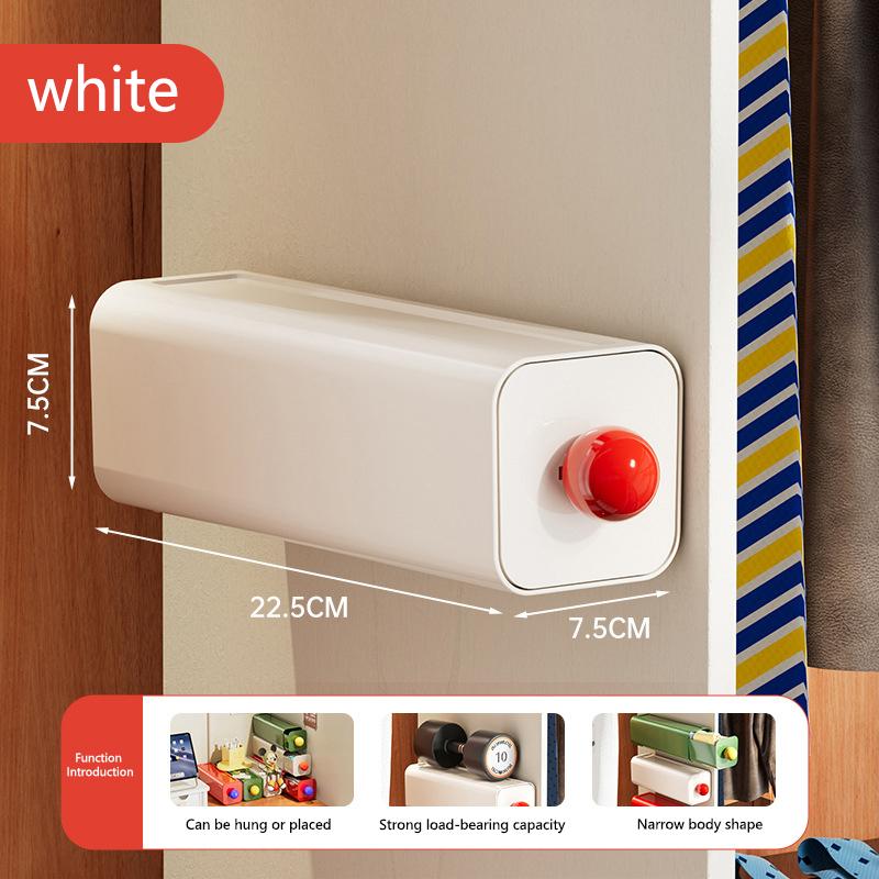 1Pc Wall Mount Socks Panties Storage Dispenser Space Saving Panties Organizer For Wardrobe Cabinet Bedroom Underwear Storage Box