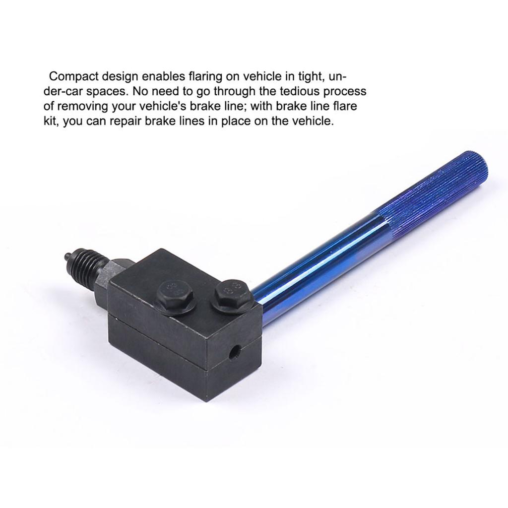 3/16" SAE Double Flaring Tool Automotive Brake Line Detachable Handheld 45 Degree for Brake Hose Tubing 4.75mm