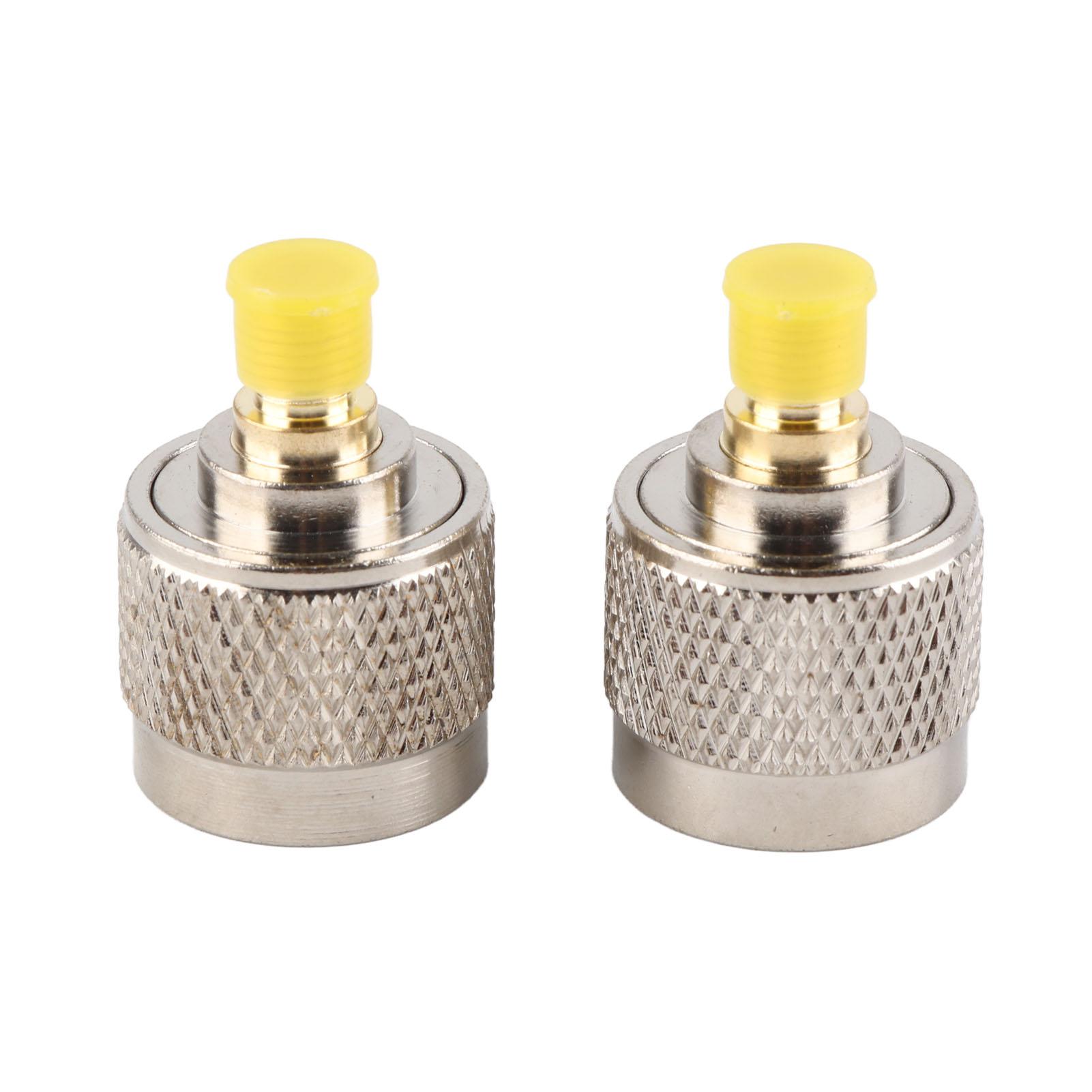 

2pcs Type N Male to SMA Female RF Connector Coaxial Adapter Test Converter