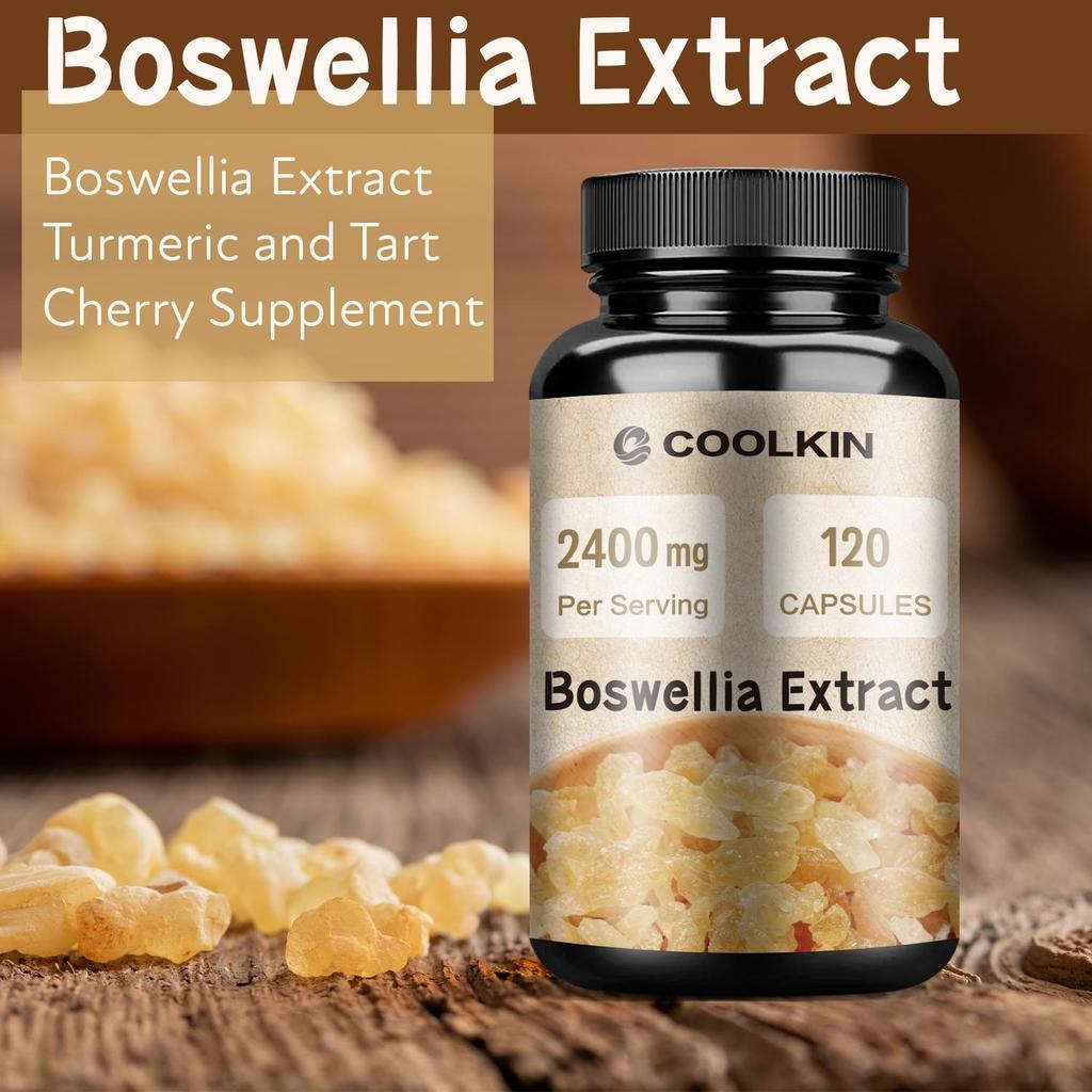 Boswellia-Extrakt - Kurkuma, Sauerkirsche - Gesunde Gelenke und Knorpelfunktion