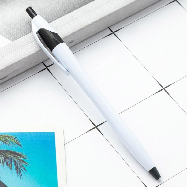 Plastic Ballpoint Pen with Pen Clip Signing Pen Office Signature Pen