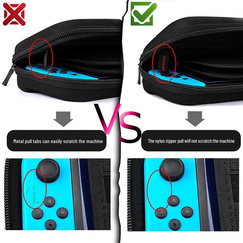 Nintendo Switch OLED EVA Protective Storage Bag with Four-Card Holder