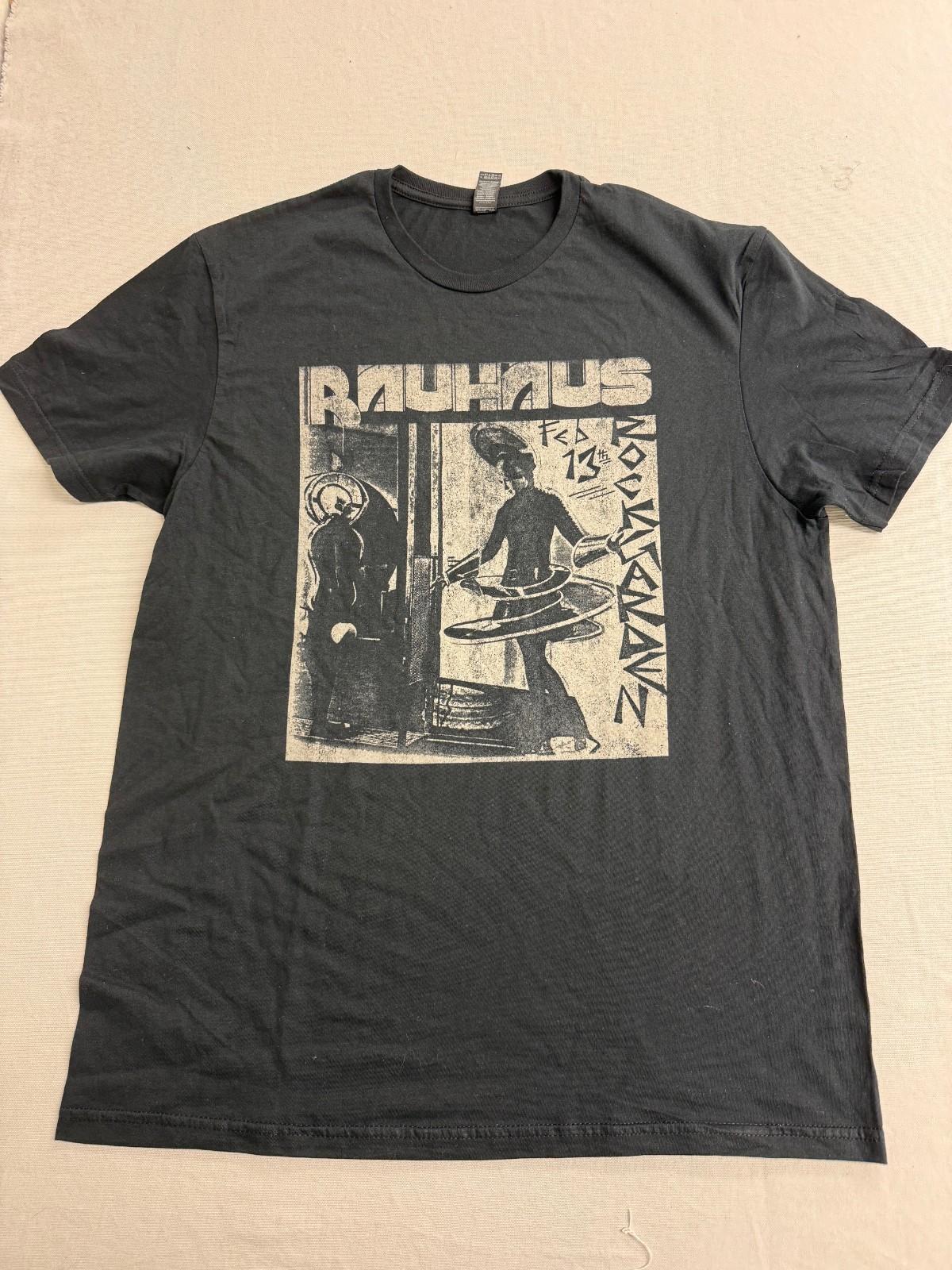 Bauhaus Rock Garden T-shirt - Bauhaus Gig Poster Feb 13th - Official new XXXXL