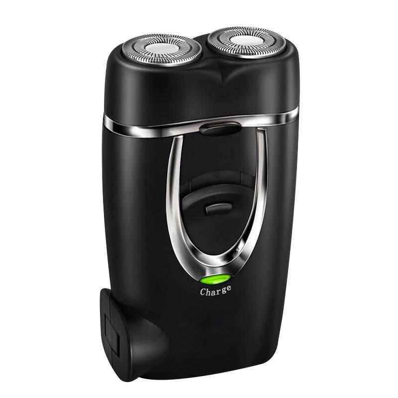 Portable Rechargeable Men's Double-Head Mini Electric Travel Shaver