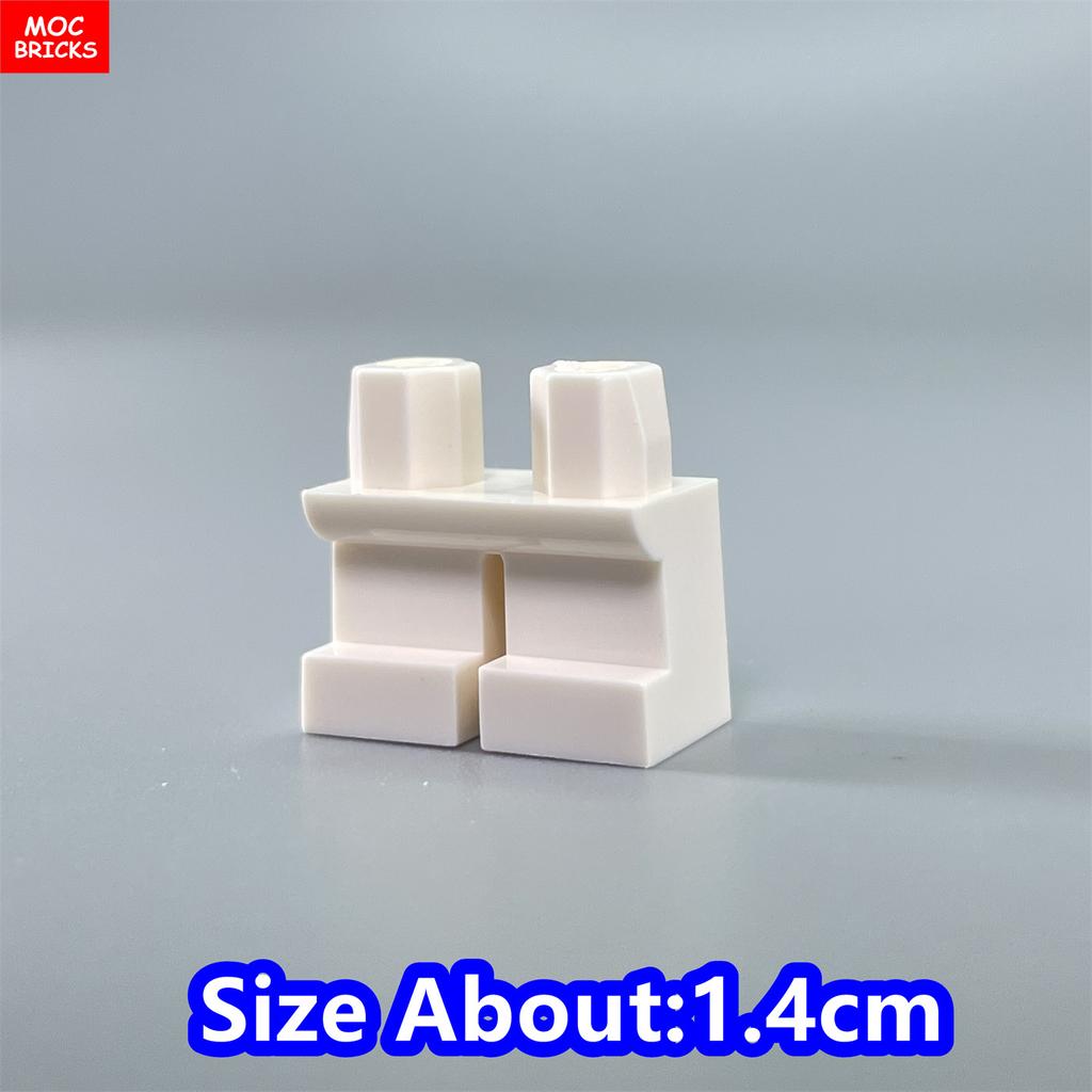 Non Toxique 10 Pièces/Lot Briques Moc Pantalon Robe Jambes Courtes Impression Corps Usure Compatible Avec D'autres Assemblages Particules Jouets Cadeaux