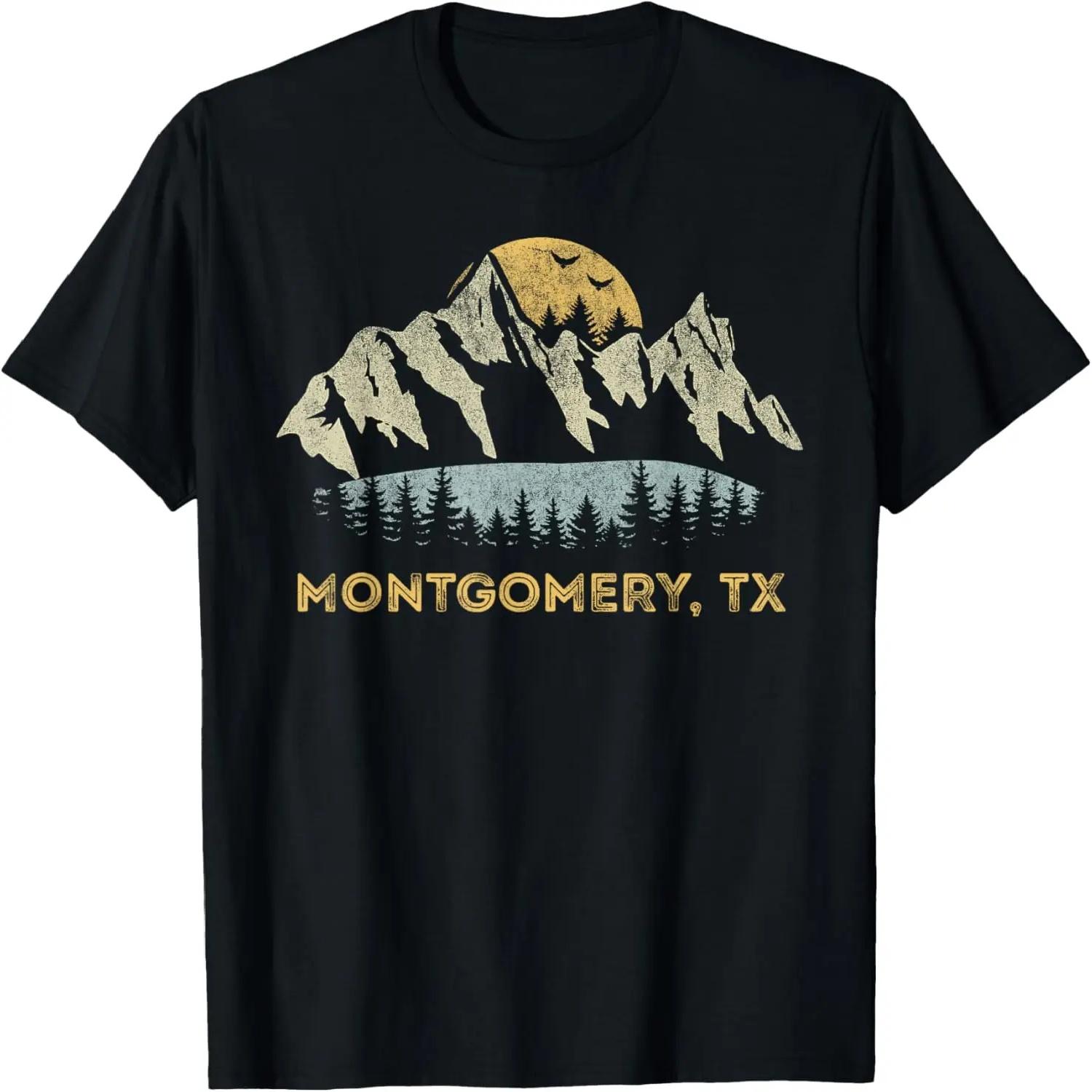 Montgomery Texas Mountain Sunset Sunrise TX T-Shirt S чёрный