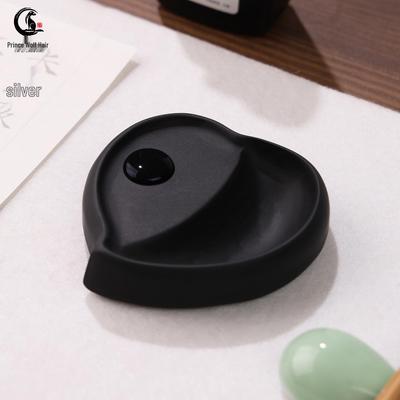 Peach Heart Inkstone - Anti-Drying Calligraphy & Chinese Painting Practice Tool