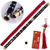 HEARTST Bamboo Flute, F Key, Nebuta Flute, 8-Hole Pluggable Bamboo Flute, Traditional Chinese Handmade Musical Woodwind Instrument, Key F, Includes