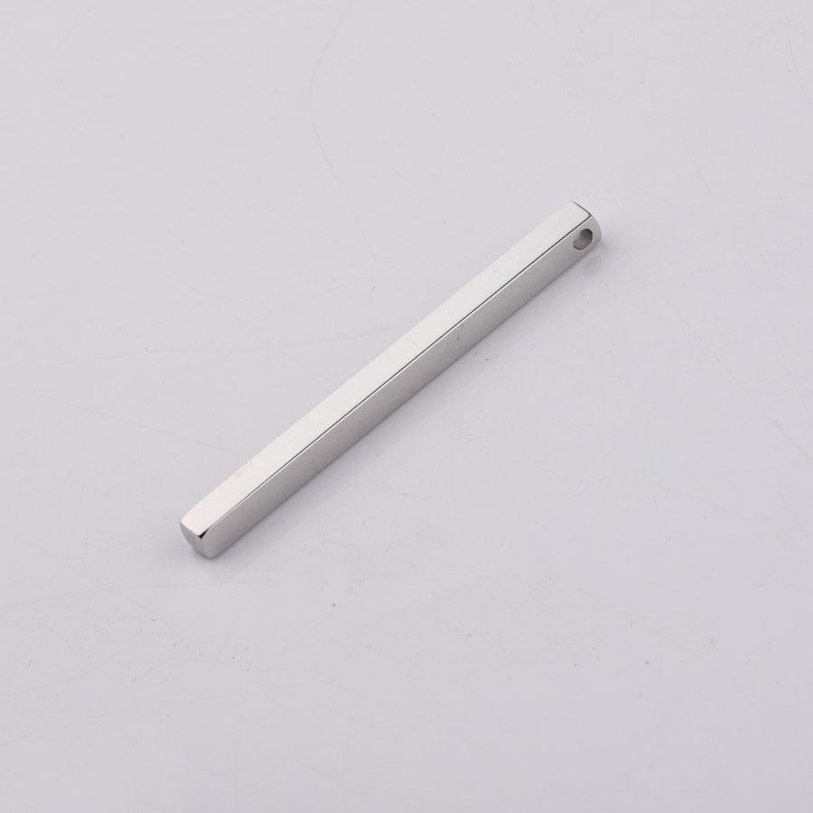 

Подвеска-шарм в форме кубоида из нержавеющей стали с зеркальной полировкой для изготовления украшений своими руками