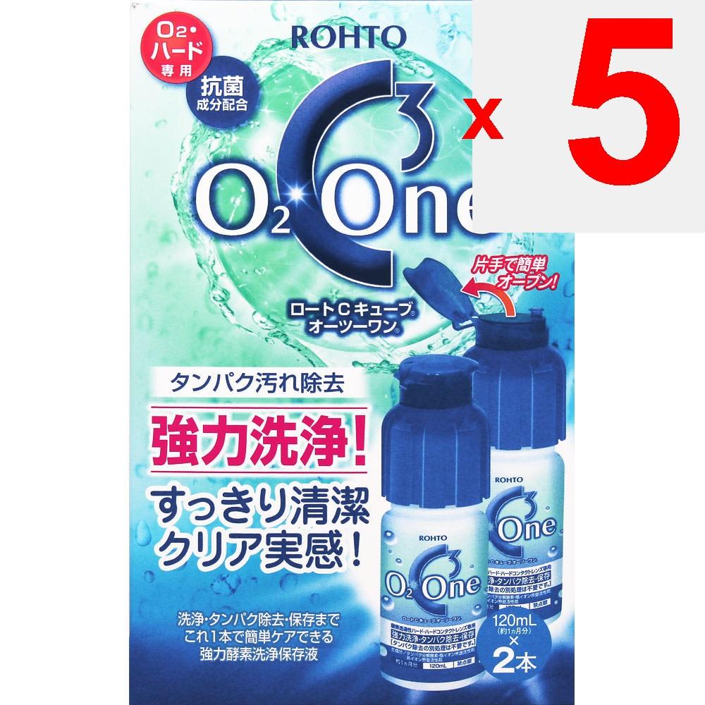 Rohto Roto C Cube O2One 120ml X 2 Bottles Liquid Enzyme Cleaning Preservative Solution For Hard Surfaces Liquid Enzyme Cleaning Preservative Solution