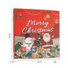 Durable Stainless Steel Christmas Spoon Set 4Pcs Adorable Snowman Santa Tree Handle Flatware for Daily Xmas Dining Use