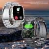 New Rugged Military Smart Watch Outdoor Sport Bracelet 1.96'' HD Display Sports Fitness AI Voice Smartwatch