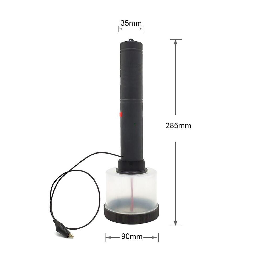 ABS Mini Static Grass Flocking Applicator with Antiskid Handle for DIY Scenic Modelling Sand Table