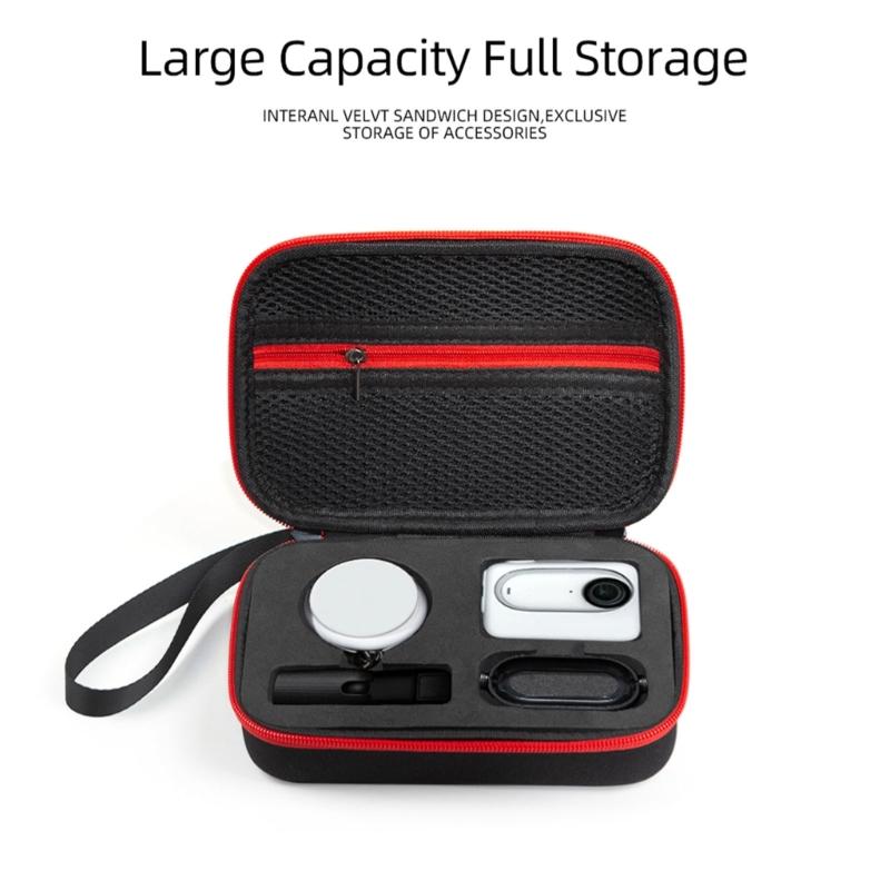 Travel Case Protective Organizers for GO 3S Camera, AntiScratch Hard Case With Organized Pockets