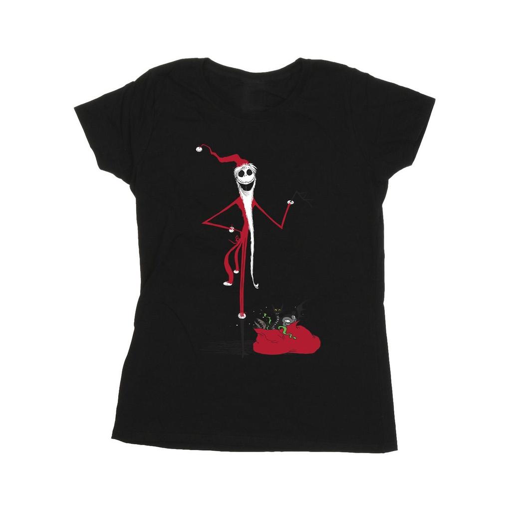 The Nightmare Before Christmas Womens/Ladies Christmas Presents Cotton T-Shirt