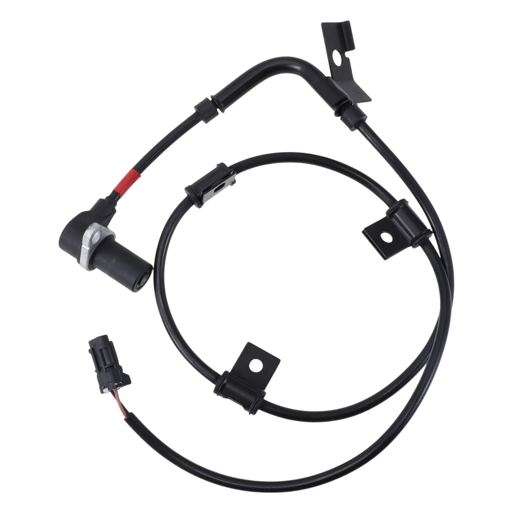 

ABSOPRO ABS Wheel Speed Front Braking System Part for Hyundai Sonata Sensor, Right, Anti-Lock Sensor, Number 9567534000, 1994-1995 чёрный