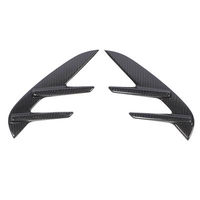1 Pair Side Vent Trim Carbon Fiber Sporty Look Side Mudguard Air Vent Cover Decoration Trim for G80 2021 and Later