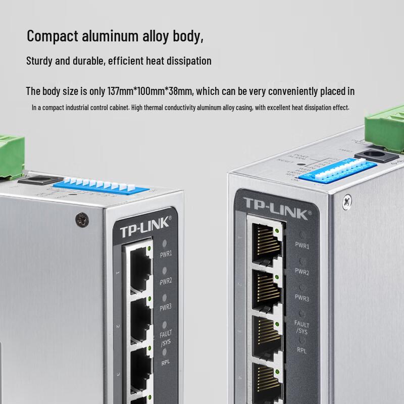 Tp-Link 6-Port Gigabit Industrial Managed Ethernet Switch