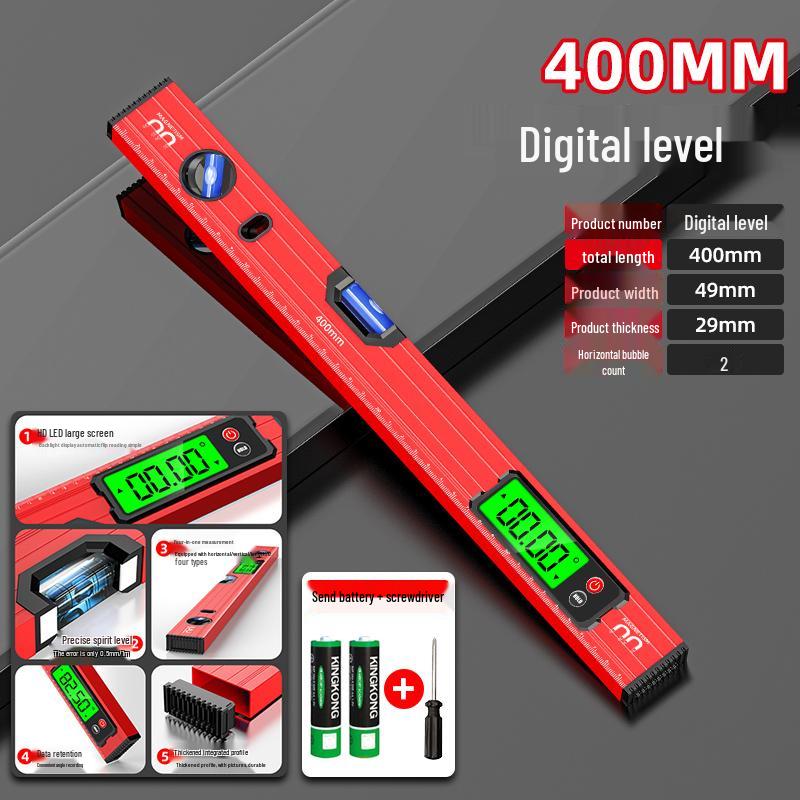 2026 High-Precision Magnetic Digital Electronic Spirit Level Ruler