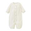 Overall Strampler Bordüre Garn Made in Japan Jungen Mädchen Neugeborenen Vorbereitung Babykleidung Babyrosa [MIKI HOUSE] Zwei-Wege Nicht-verdreht 40-2678-498