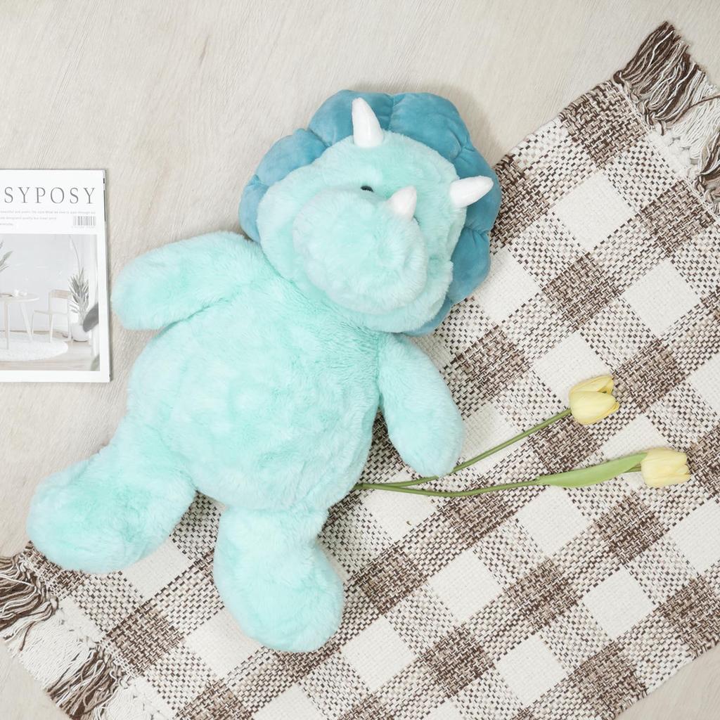 Fujiboeki Triceratops Plush 35cm X D X 20cm X 25cm X 35cm Toy, (W H), (18724)
