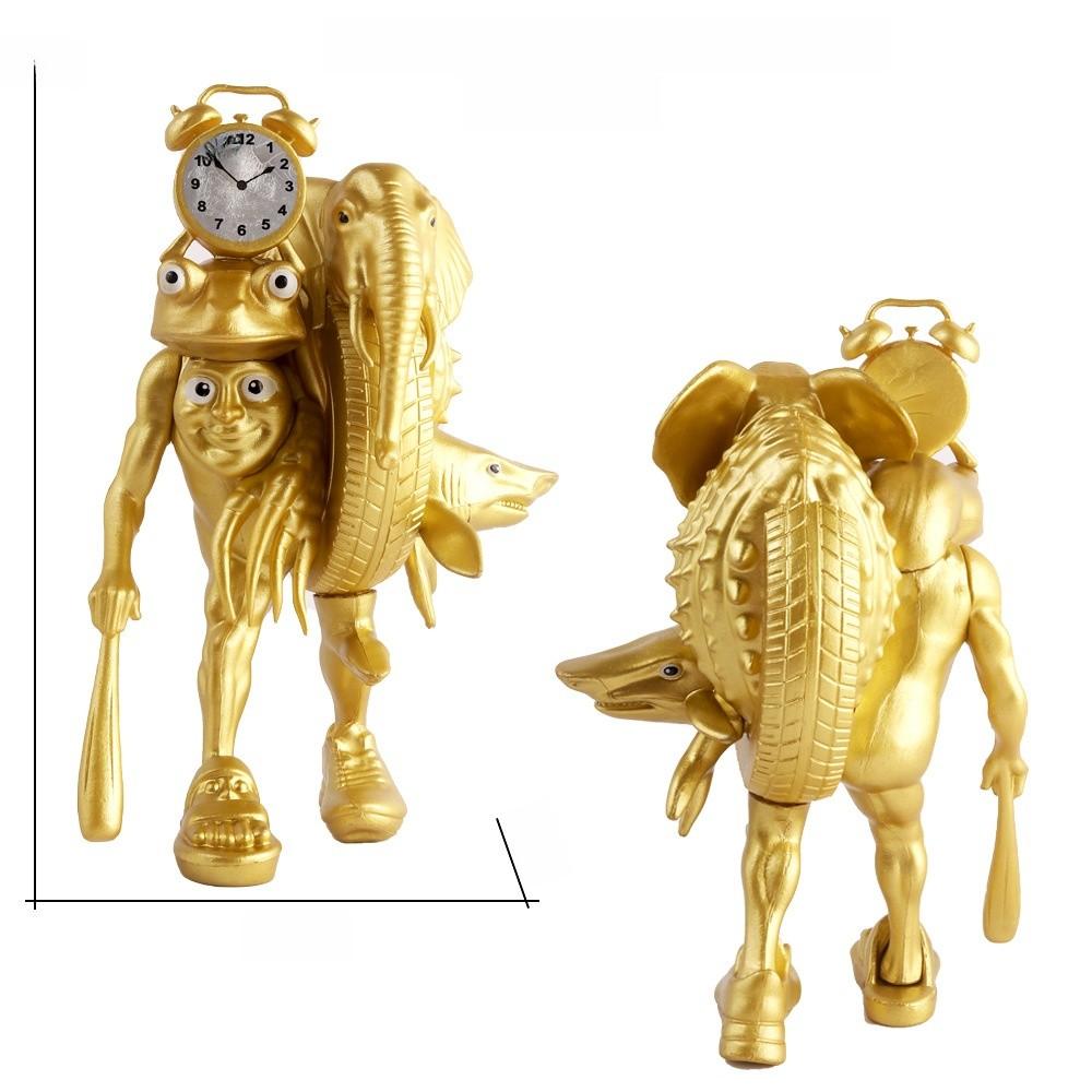 Sahur Tungtung Mountain Sea Fusion Pvc Statue Articulated Desk Decoration Shelf