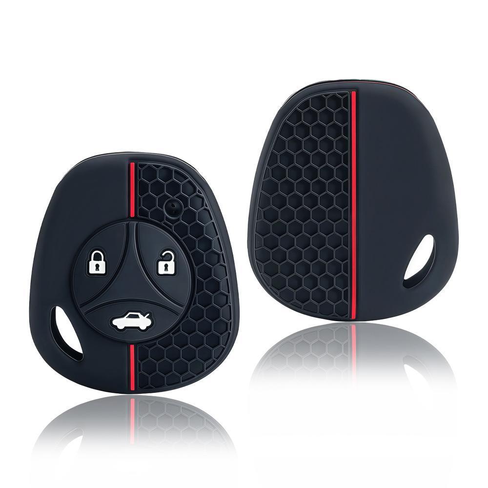 3 Buttons Silicone Remote Car Key Cover Case for Lada Granta Priora Vesta X-Ray XRay Sedan Sport Kalina